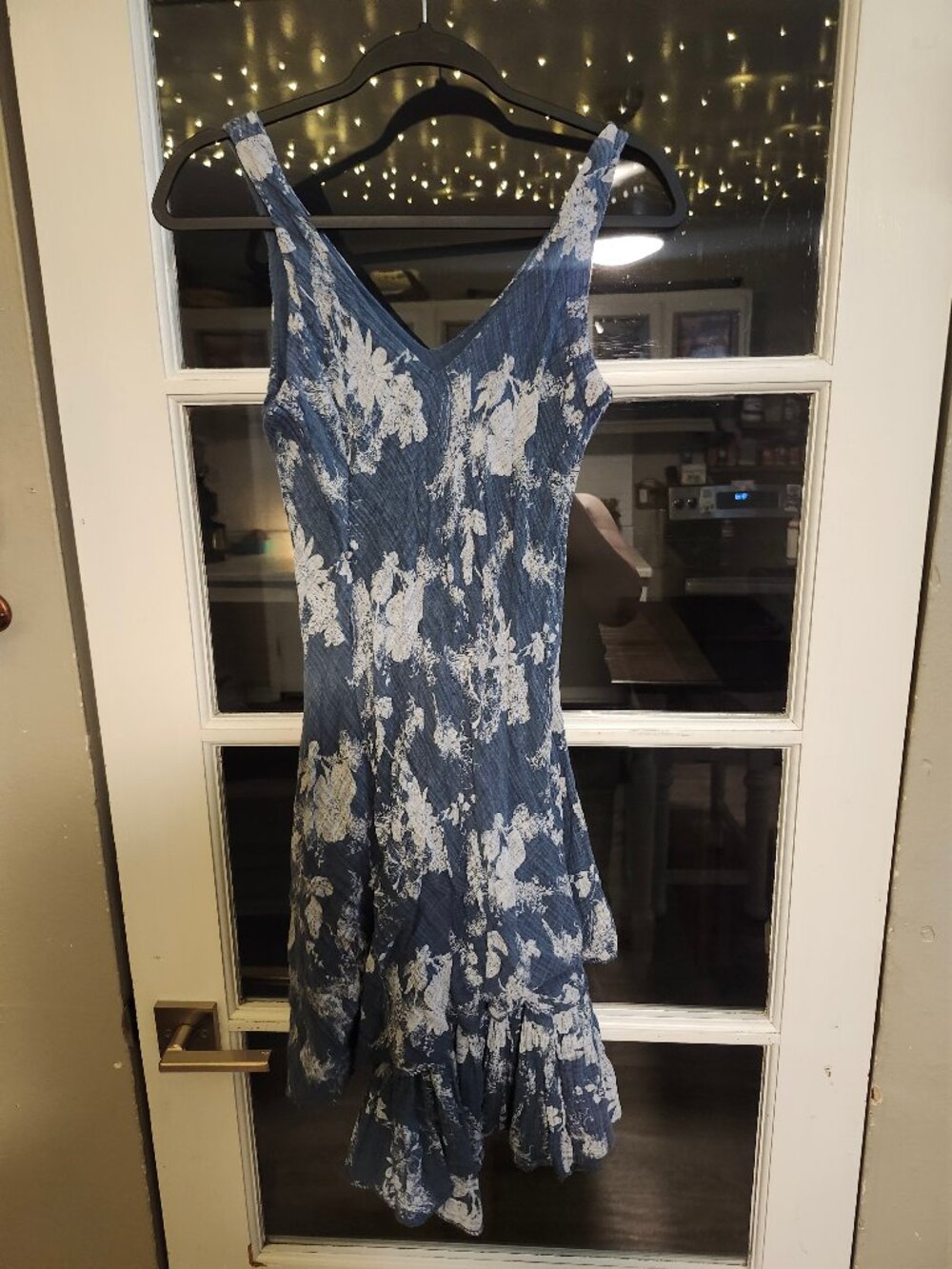 Charlie B Dress Floral Fariycore Grunge Y2K Layered Made in Italy Ladies Medium